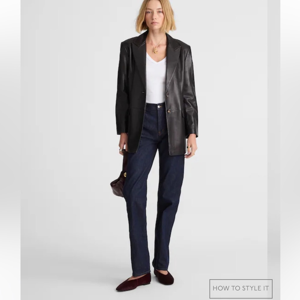Madewell Longline Straight Jean